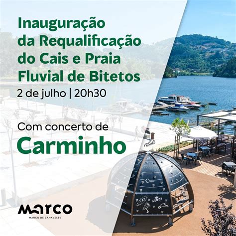 Inauguração da Requalificação do Cais e Praia Fluvial de Bitetos