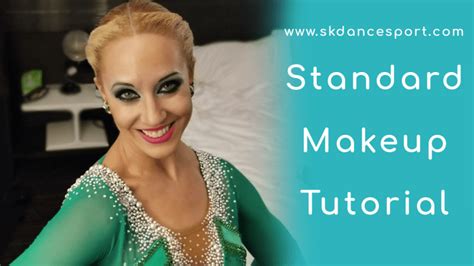 Ballroom Makeup Tutorial An Easy And Customizeable Look Sk Dancesport