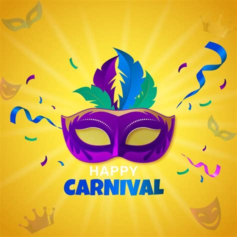 Premium Vector Flat Design Carnival Day Celebration