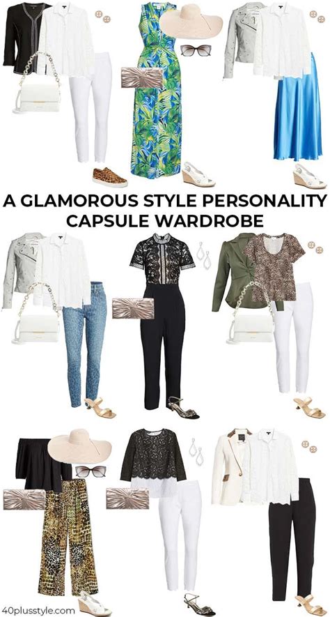 Glamorous Style Personality Capsule Wardrobe 40style Glam Style