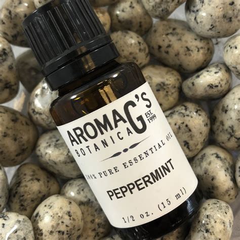 Peppermint essential oil | aromaG's Botanica