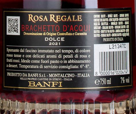 Castello Banfi Brachetto D Acqui DOCG Rosa Regale