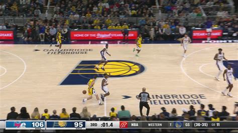 Last Second Field Goal 76ers Pacers NBA Official