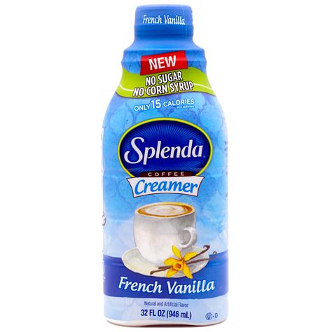 SPLENDA Sugar Free French Vanilla Coffee Creamer 32 Fl Oz - Low Calorie