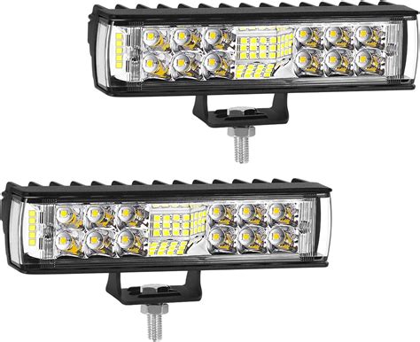 Amazon co jp HAWEE 作業灯 LED ワークライト 薄型 10W2 LED デイライト 補助灯 荷台灯 補助灯 12v