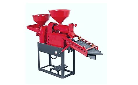 Combined Rice Mill With Hammer Mill Kg Hp Vibrator Type