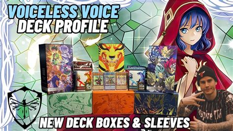 VOICELESS VOICE DECK PROFILE NEW DECK BOX OPENING VV NEXT BEST