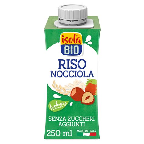 Bevanda Vegetale Riso E Nocciola Mini Isola Bio Agricoltura Biologica