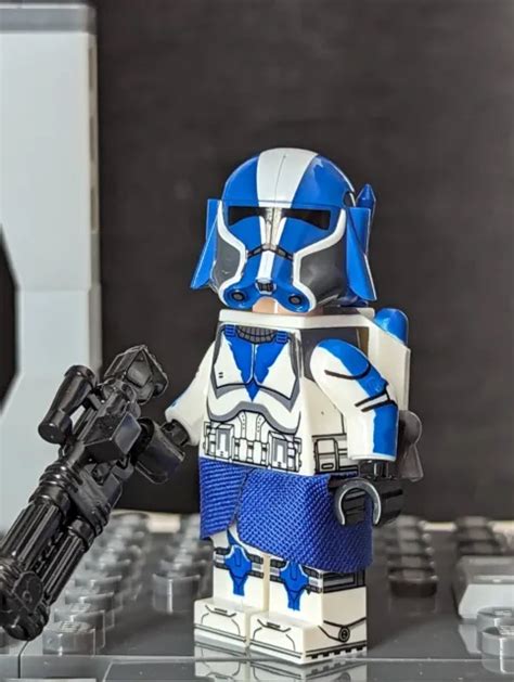 Lego Star Wars Custom Printed Clone Minifig St Legion Heavy Jet