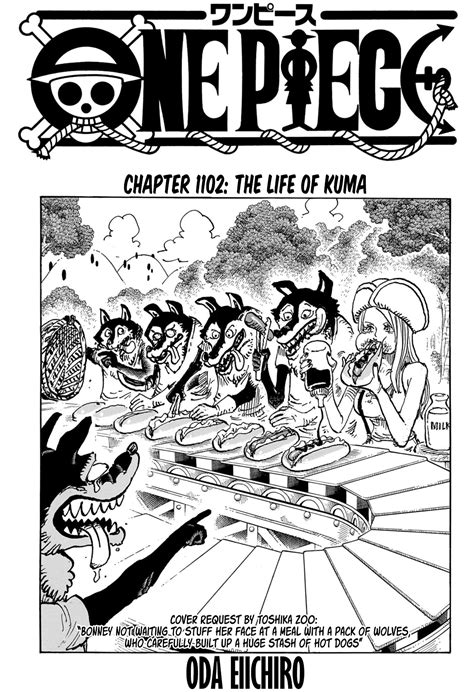 One Piece Chapter 1102 One Piece Manga Online