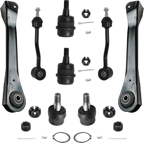 Jeep Wrangler Front Upper Control Arms With Ball Joints And Sway Bar