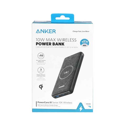 پاوربانک PD و quick شارژ Anker 18W 10000mAh مدلPowerCore III Sense