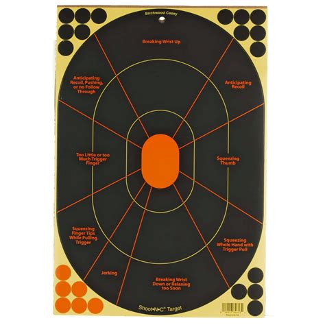 Birchwood Casey Shoot N C Handgun Trainer Targets Pack