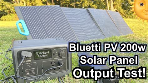 Bluetti Pv W Foldable Solar Panel Review The Best Performing