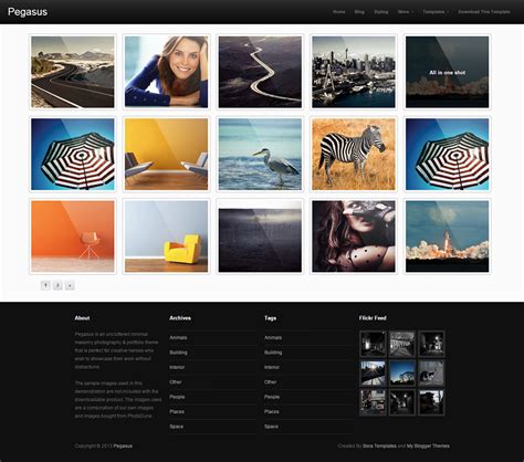 30 Best Gallery Style Blog Templates And Themes Free And Premium Templates