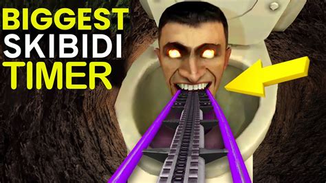 GIANT SKIBIDI TOILET Roller Coaster Timer 1 Minute YouTube