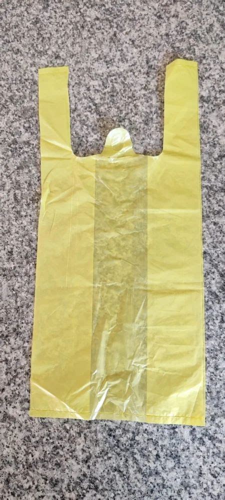 Kg Ld Plastic Yellow Cary Bag At Rs Kg Ld Plastic Carry Bag In