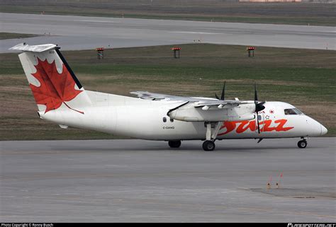 C Ganq Air Canada Jazz De Havilland Canada Dhc 8 102 Dash 8 Photo By