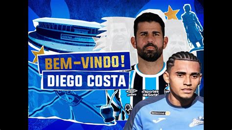 Grêmio Modo carreira Realista 11 Contratei Diego Costa e Du