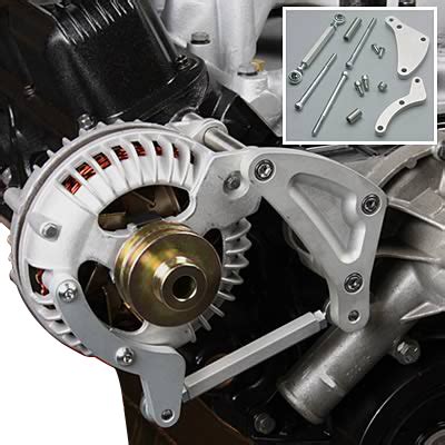 Mancini Racing Aluminum Alternator Bracket Kit