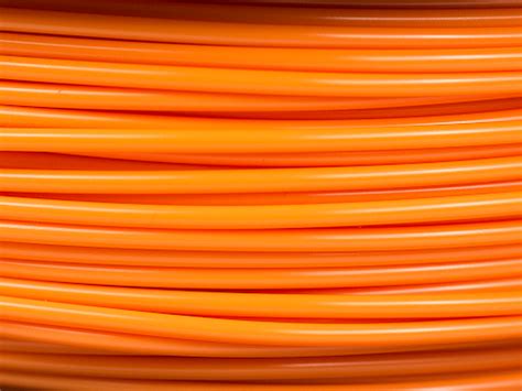 Orange MH Build Series PLA Filament 1 75mm 1kg MatterHackers