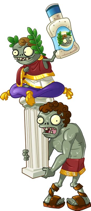 Описание Roman Caesar Zombie игры Plants Vs Zombies 2