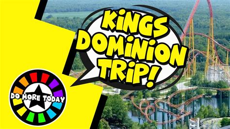 Ali Goes To Kings Dominion Vlog YouTube