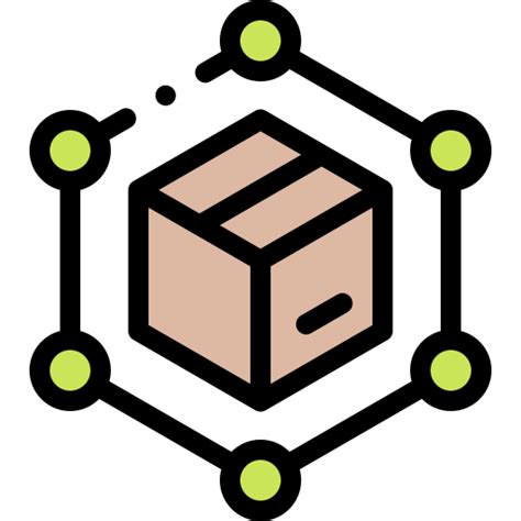 Supply Chain Detailed Rounded Lineal Color Icon