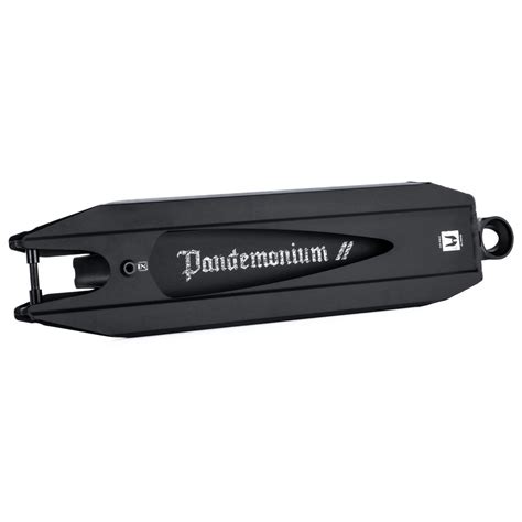 Дека Ethic Pandemonium V2 460mm Pro Scooter Deck Black купить в