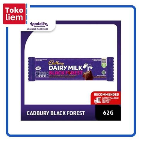 Jual Cadbury Dairy Milk Black Forest 65G Di Seller Toko Liem