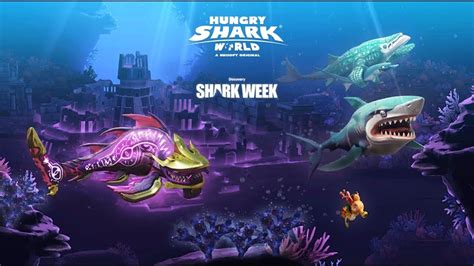 Hungry Shark World New Shark Abyssal Shark All Sharks Unlocked