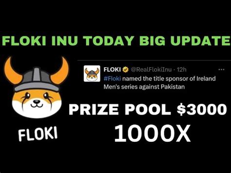 Floki Inu Today News Floki Title Sponsor Floki Inu Big