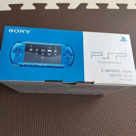 PSP Playstation Portable Vibrant Blue PSP 3000 VB From Japan