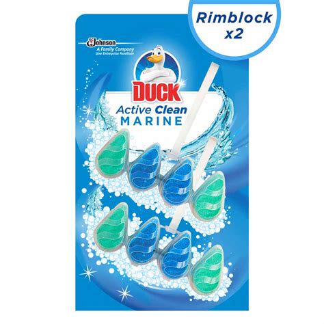 Duck Active Clean Rimblock Marine Duo Pack Wilko