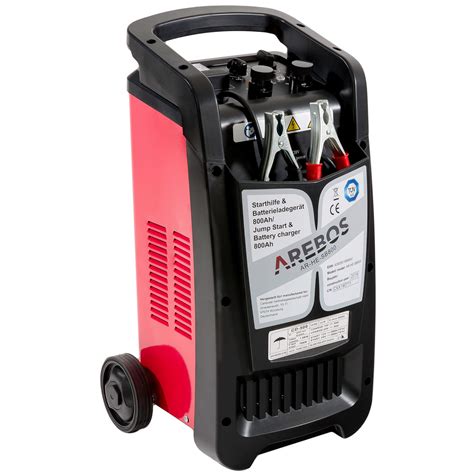 Solar Commercial Jump Starter Wheeled With Onboard Agm 51 Off