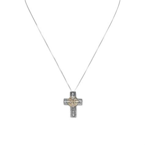 Widow's Mite Cross Necklace