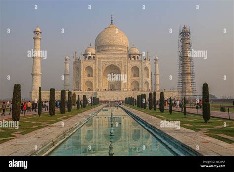 The Iconic And Beautiful Exterior Of The Taj Mahal The Most Famous