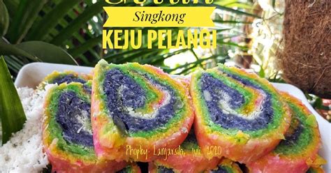 Resep Getuk Singkong Keju Pelangi Oleh Lanjarsih Mama Fifian