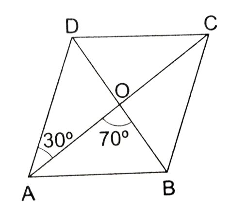 The Diagonals Ac And Bd Of A Parallelogram Abcd Intersect Each Other A