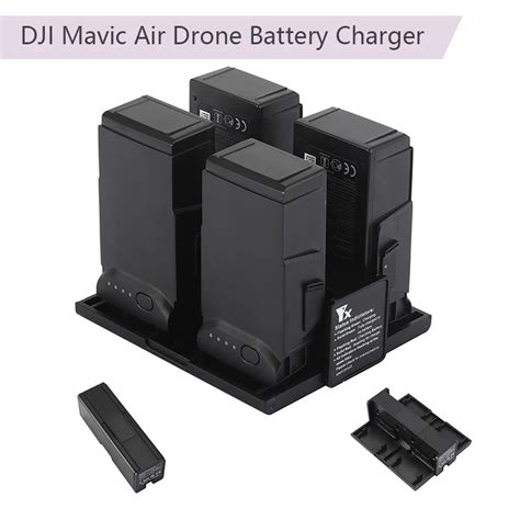 1 To 4 Dji Mavic Air Drone Battery Charger Mini Size Portable Folding