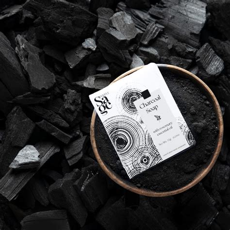 Charcoal Soap Natural Handmade Soap Handcrafted Soaps Purplesage