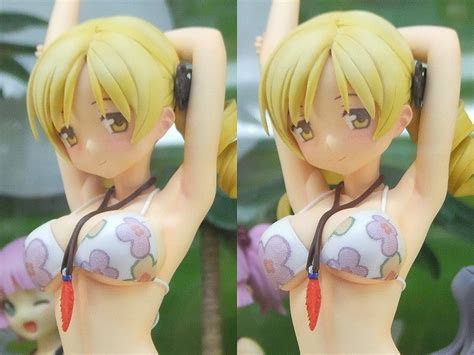 ドリームテックシリーズ巴マミ・暁美ほむら 3dの立体視でフィギュアを眺めるブログ（空き家）