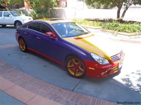 Unfortunate Cls Gets Candy Paint Treatment A