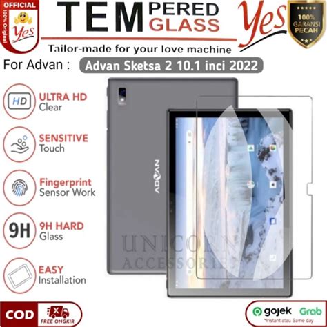 Jual Advan Tab Sketsa 2 10 1 Inch 2022 Tempered Glass YES Anti Gores