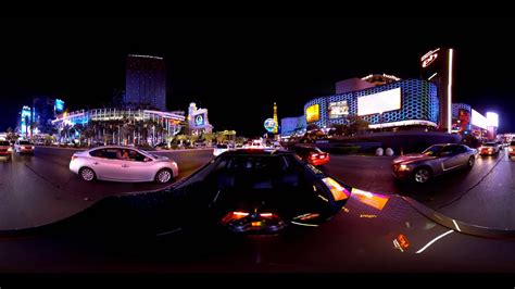 360° Video Las Vegas At Night 4k Youtube