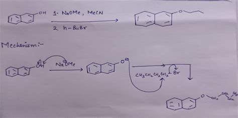 Solved Write Out Complete Mechanism Using Curved Arrow Formalism