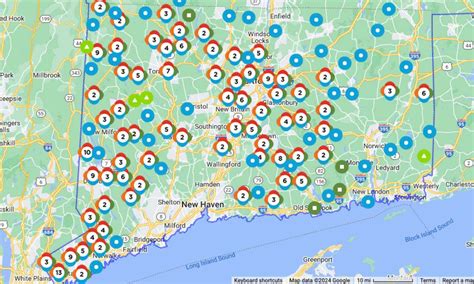 Damaging Wind Gusts Knock Out Power To Thousands In Ct These Are Most