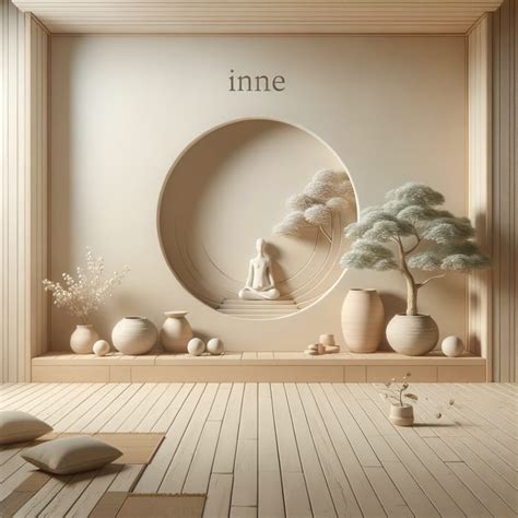 Zen Environment with Serene Minimalistic Design | AI Art Generator ...