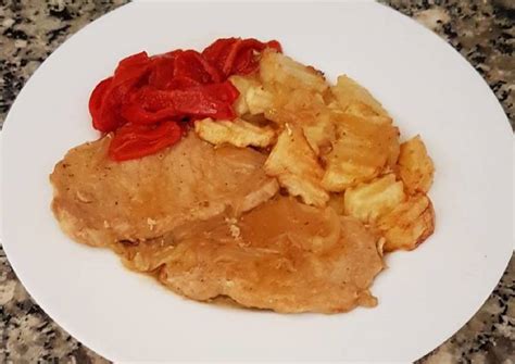 Filetes De Lomo En Salsa De Cebolla Al Vino Blanco Receta De Hortensia