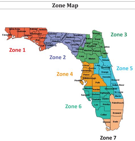 Brevard County Evacuation Zone Map